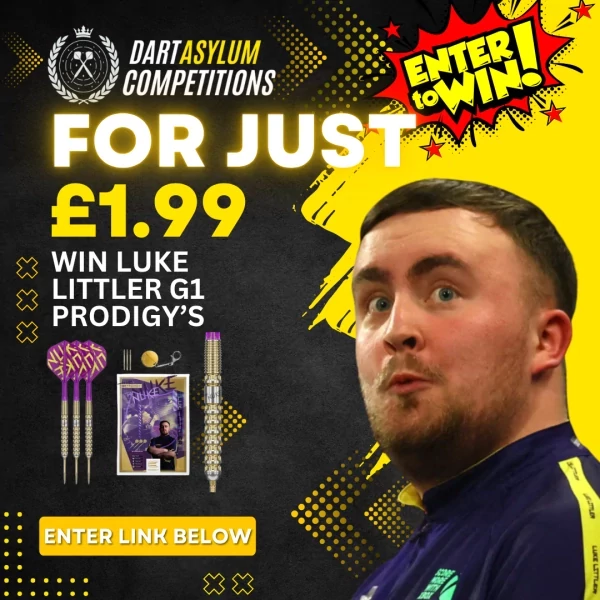 Luke Littler G1 Prodigy's SP promotional image